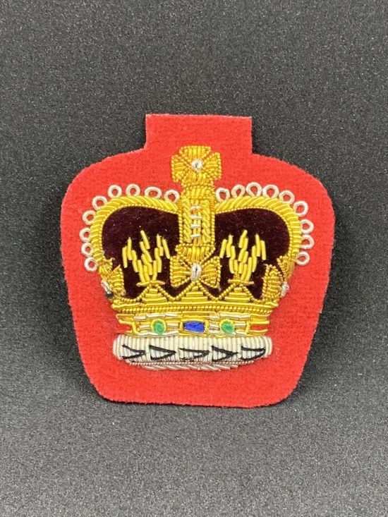 British Army Dress Braided WO2 Warrant Officers Crown