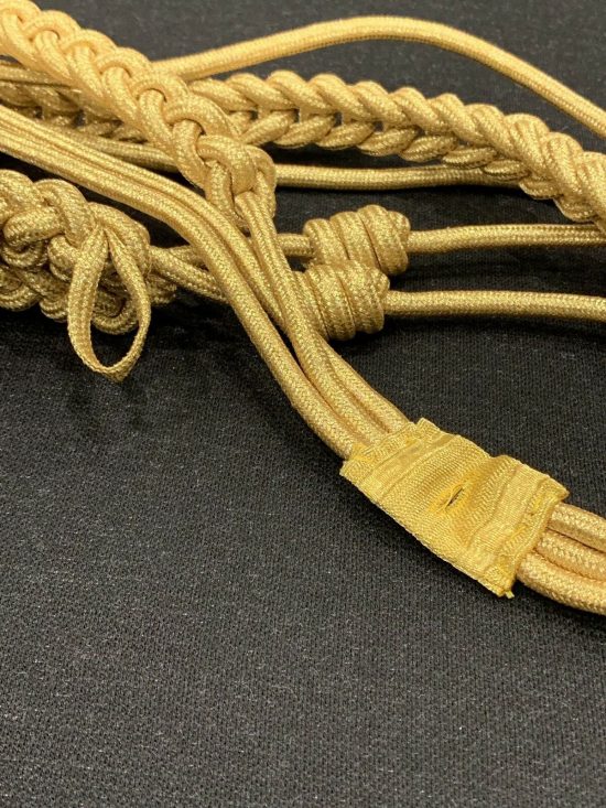 Aiguillette all Wire Gold cord High quality Full size