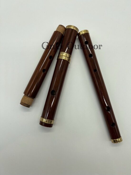 Irish Rosewood 4 Part 26” Student Level Flute Irish D Flute Two Reeds With Case