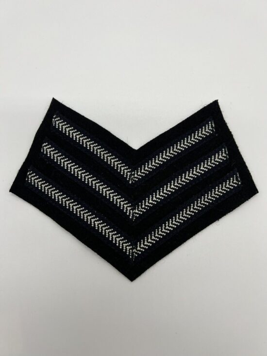 WW1 Royal Air Force Sergeants Cloth Stripes Insignia RAF Arm Chevrons Rank Badge