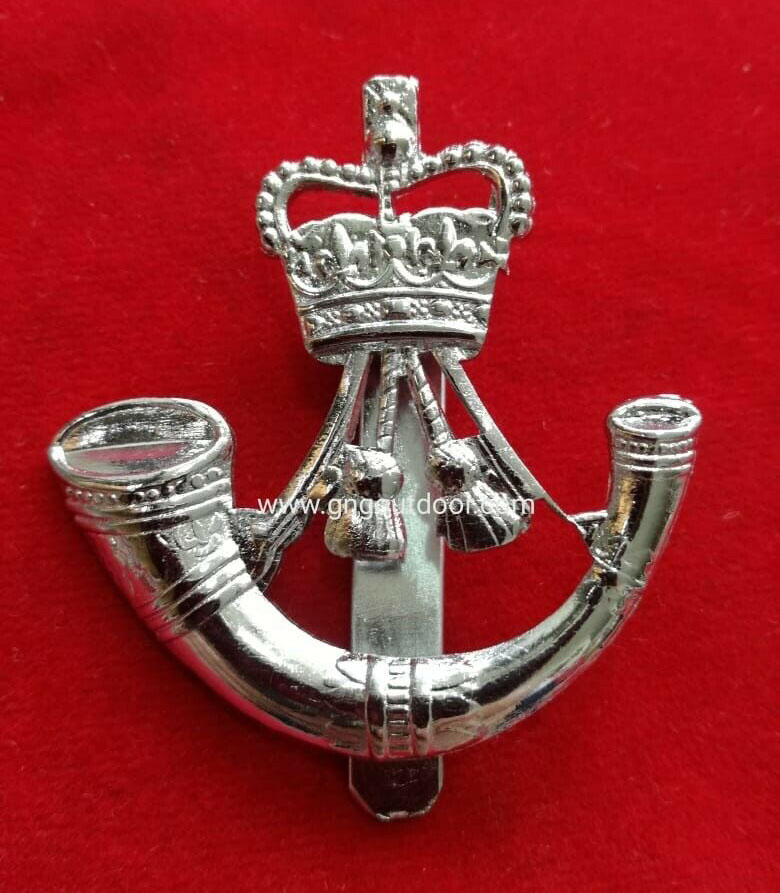 British Army The Rifles Regiment Silver Colour Metal Military Beret/Cap Badge