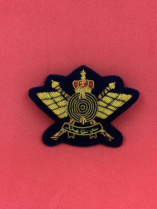 Sultan Of Oman Special Forces Cap Badge Bullion And Wire Omani Parachute Wing