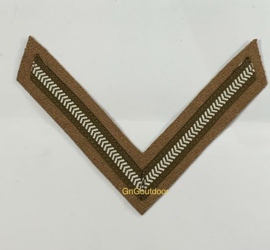 WW1 British Cloth Stripes Insignia Arm Chevrons Rank Badge Set Of Three