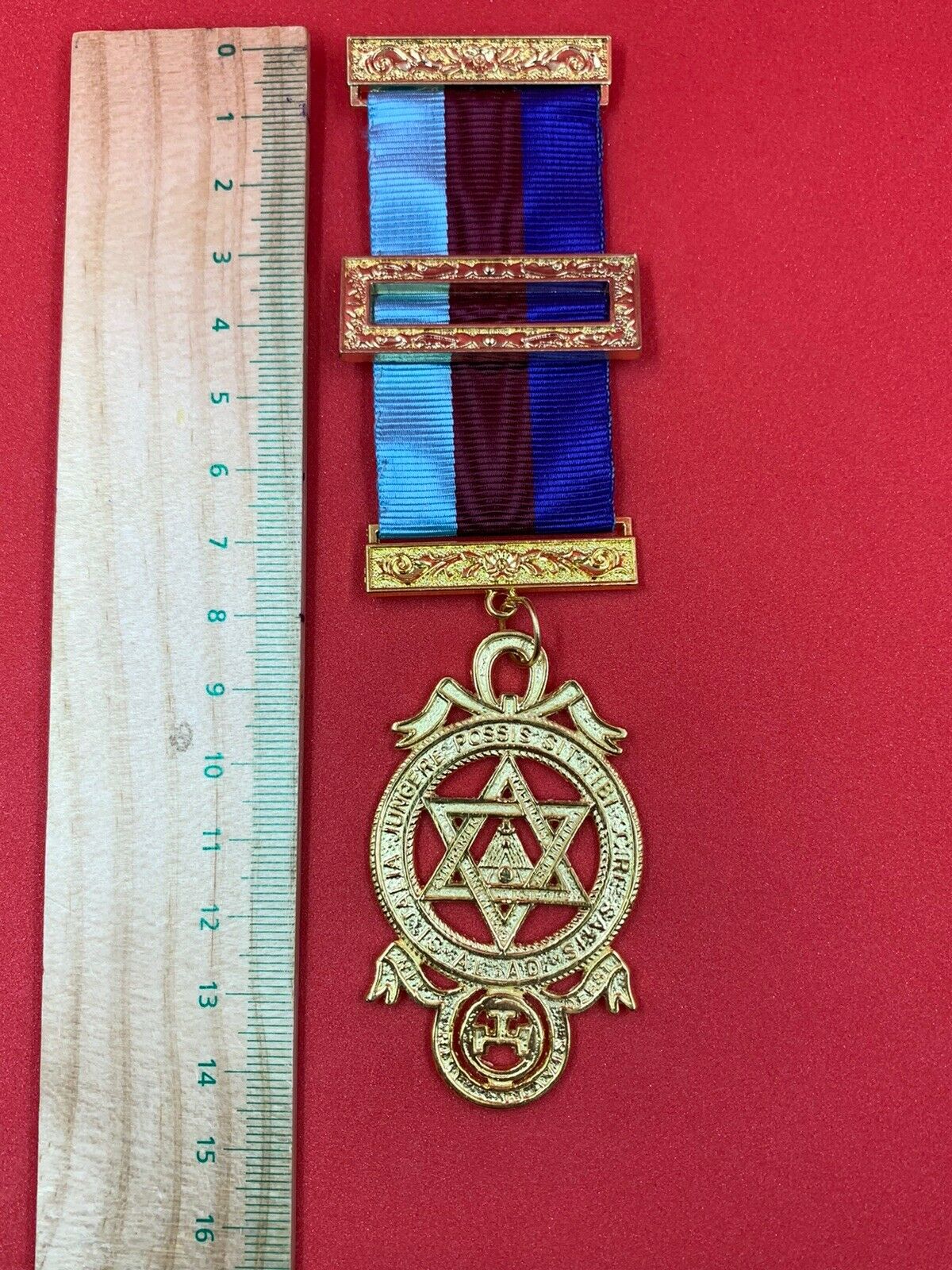 Masonic Royal Arch Principal Breast Jewel RA Crimson Jewel BT091 