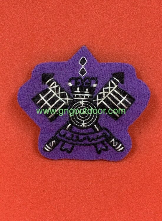 Sultan Of Oman Special Forces Cap Badge Cloth Embroidered Omani Parachute Wing