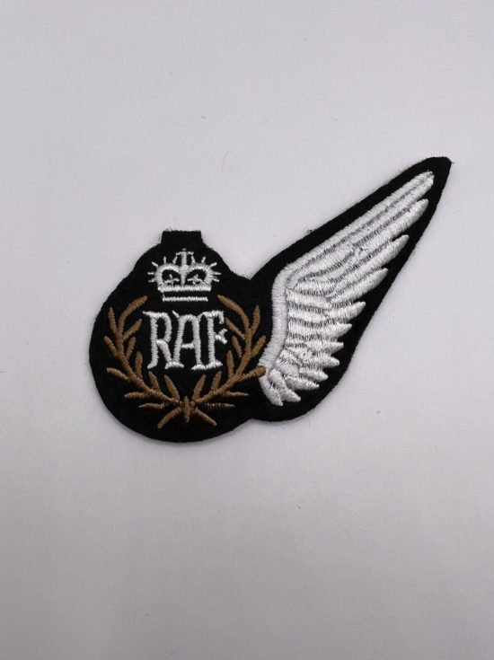 RAF Modern Airborne Specialist Half Queen’s Crown Wings RAF British Pilot Wings