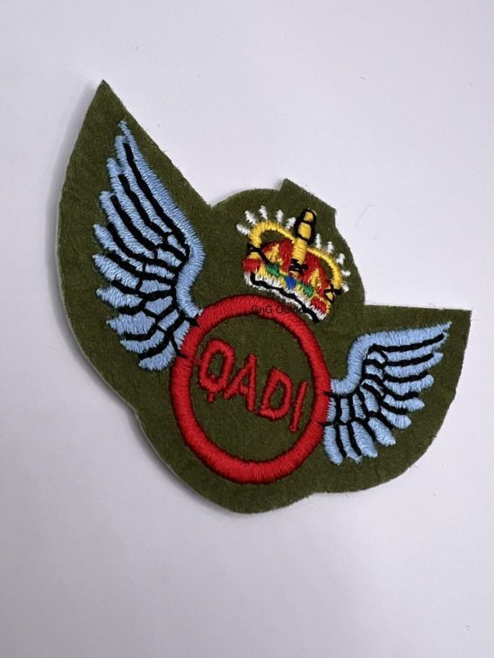 QADI Wings Air Dispatch Qualification Uniform Embroidered Badge Number 2 Dress