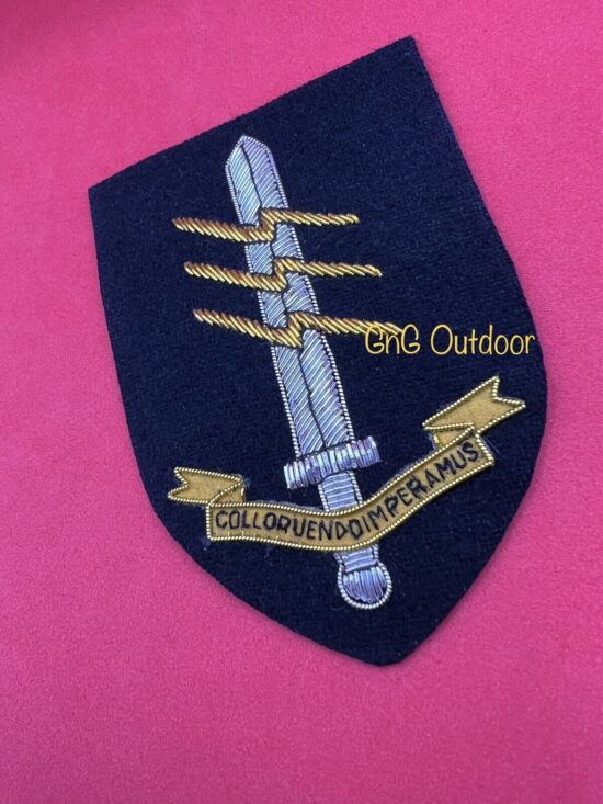 Special Forces Communicator Hand Embroidered Wire Blazer Badge 18 UKSF SAS SBS