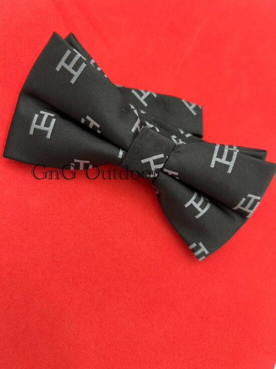 Black Royal Arch Chapter Bow Tie Masonic Regalia Royal Arch Bow Tie RA Gift Tie