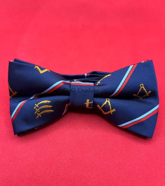 Essex Provincial Craft Tie Set Masonic Regalia Essex Lodge Neck Tie Bow Tie Set