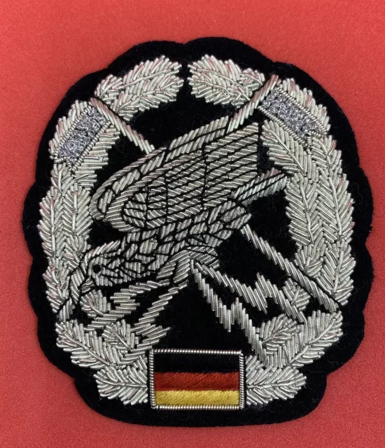 German Army Special Reconnaissance Badge Hand Embroidered Bullion & Wire Badge