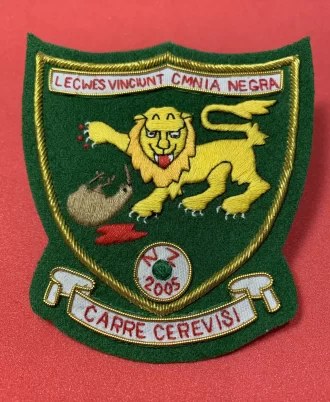 Hand Made Bullion And Wire Badge Club Badge