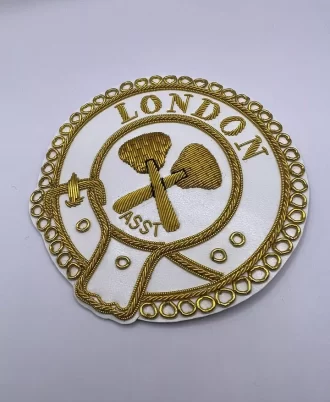 Mark Provincial Full Dress Apron Badge London Embroidered Bullion Wire Badge