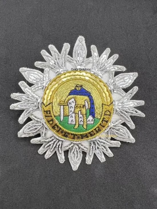 Nelson Order of St. Ferdinand Badge Order Of Nelson Hand Embroidered Badge