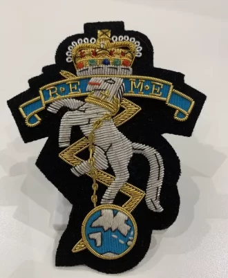 Royal Electrical And Mechanical Engineers Blazer REME Embroidered Blazer Badge