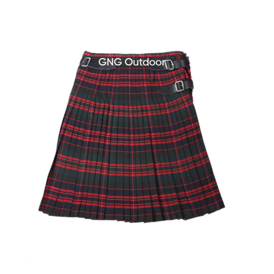 Scottish Macdonald tartan modern utility kilt