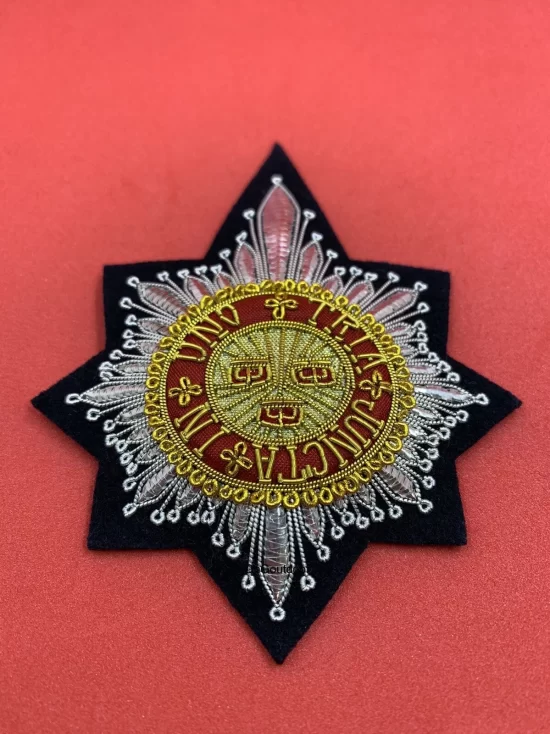 The Most Honorable Order Of Bath Hand Embroidered Order Of Bath Badge