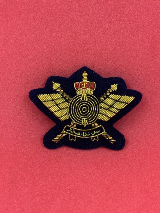 Sultan’s Special Forces Cap Badge Bullion And Wire Omani Parachute Wing