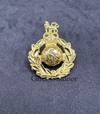 Royal Marines Commandos Beret Badge British Army Royal Marines Metal Cap Badge